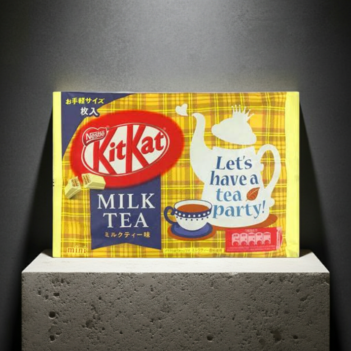 KitKat Mini Milk Tea o smaku herbaty z mlekiem, torebka 7 sztuk 81,2g