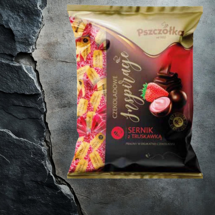 Pszczółka Czekoladowe inspiracje Sernik z Truskawką 1kg
