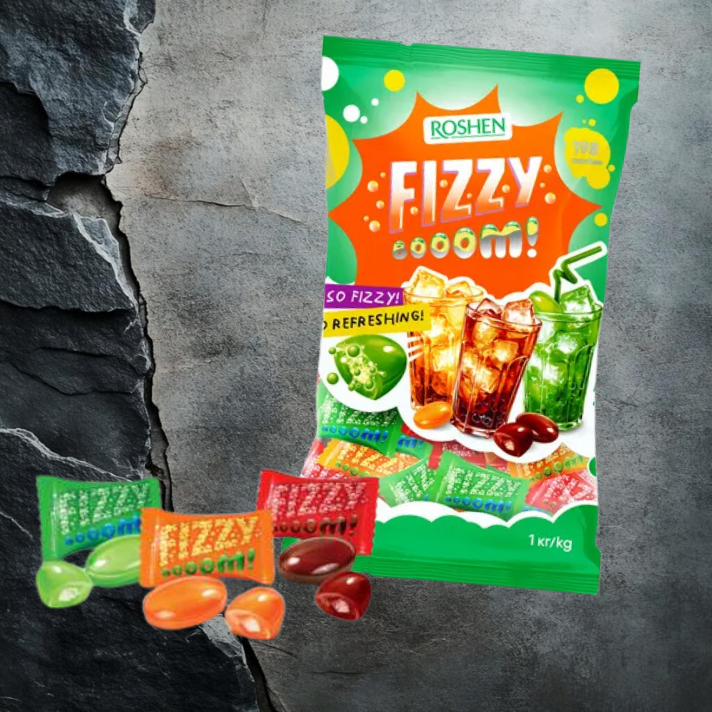 CUKIERKI FIZZY BOOM 1 kg ROSHEN