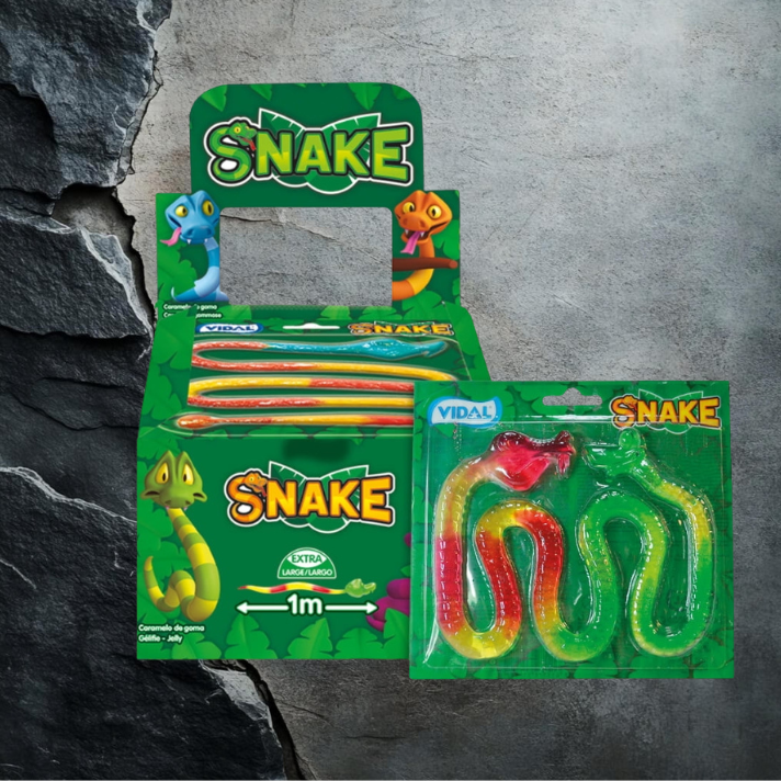 Vidal Snake Jelly 11szt x 66g