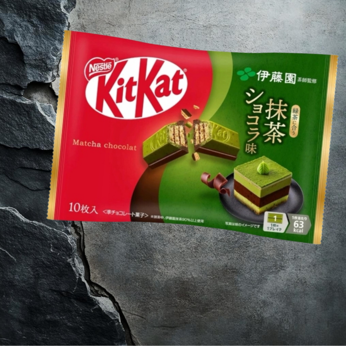KitKat Mini Double Layered Ito-en Matcha Chocolat, torebka 10 sztuk 116g