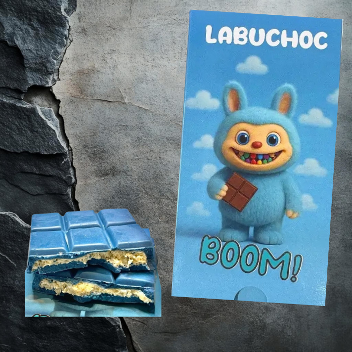 LABUCHOC YUM! 75g NIEBIESKA /ORZECH LASKOWY/