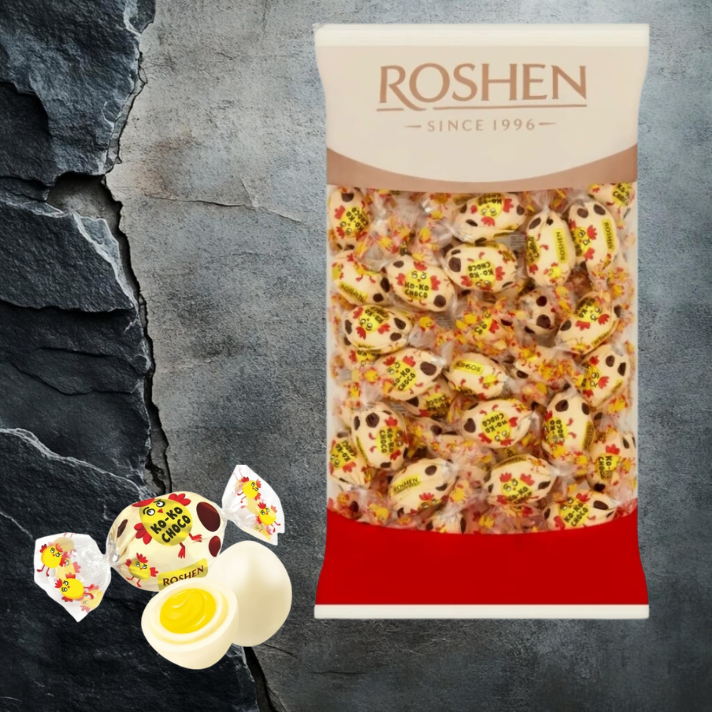 CUKIERKI KO KO CHOCO WHITE 1 kg ROSHEN