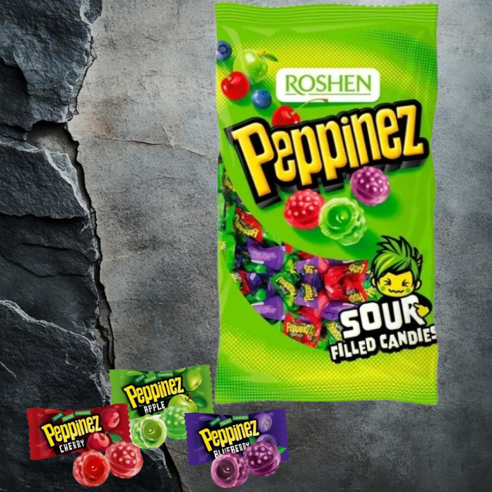 CUKIERKI PEPPINEZZZ 900 g ROSHEN