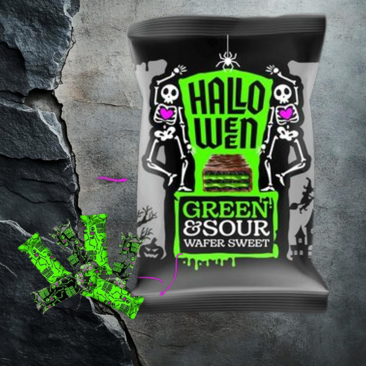 GREEN&SOUR WAFER SWEET 150g