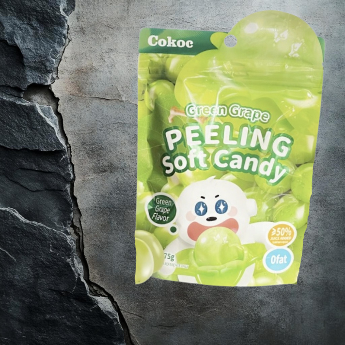 Cokoc PEELING SOFT CANDY 75G ZIELONY WINOGRON