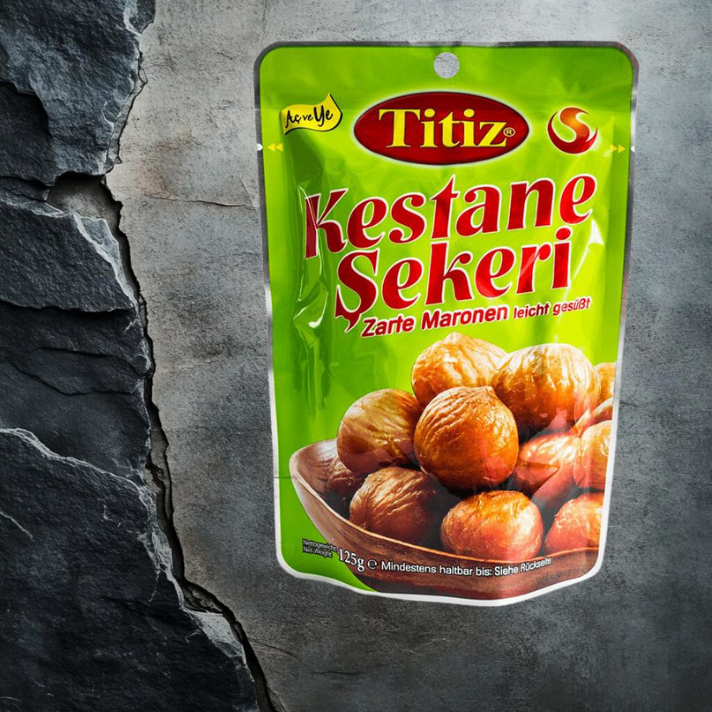 Kasztany prażone z cukrem 125g Titiz