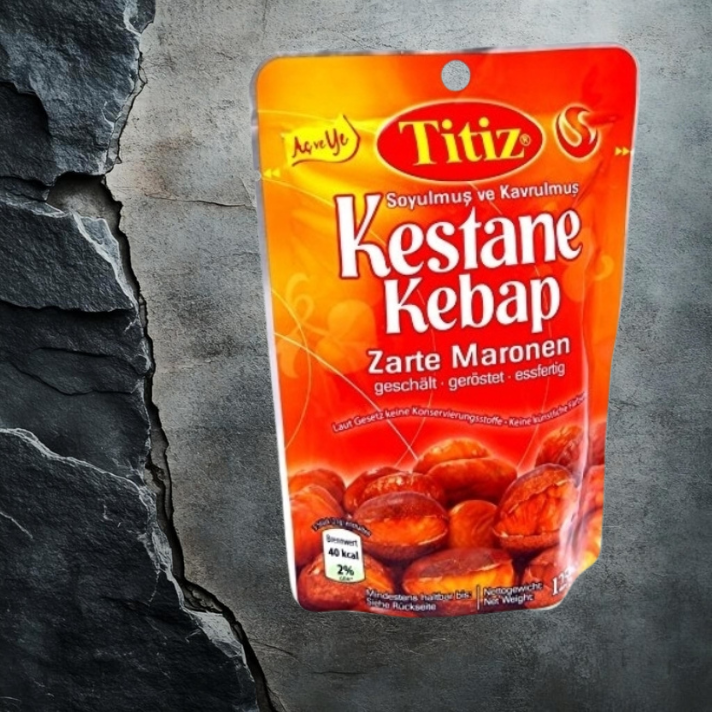 Kasztany prażone bez cukru 125g
