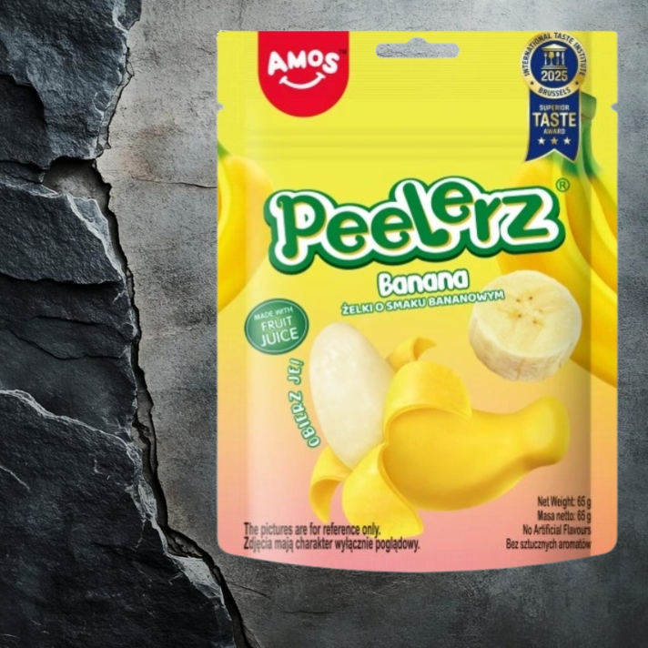 AMOS PEELERZ BANANA 65G