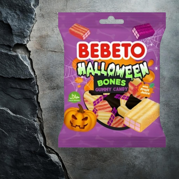 BEBETO HALLOWEEN BONES 80g