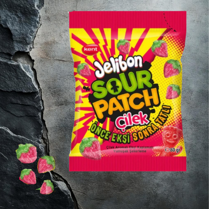 Jelibon Sour Patch Cilek 150g