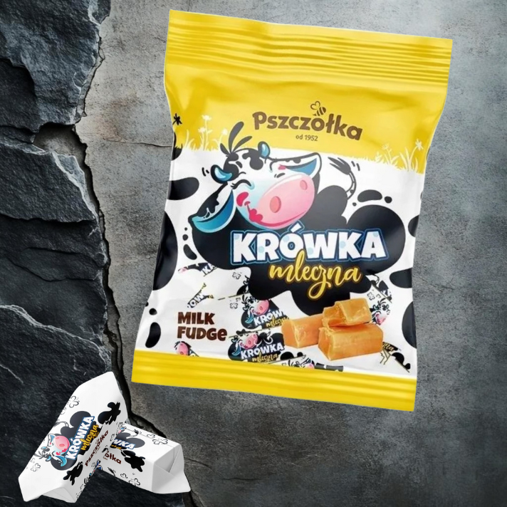 Krówka mleczna Pszczółka 200g