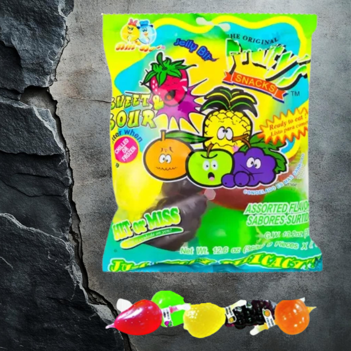 Dindon Ju-C Jelly Fruits Sour 360g