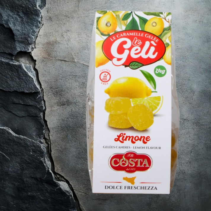 COSTA DOLCI Włoskie Galaretki Cytrynowe Sycylia 180g