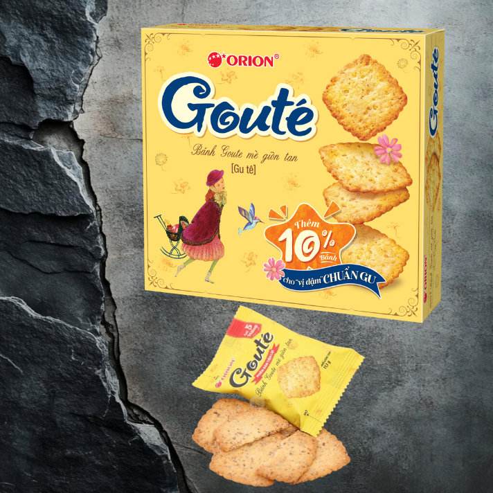 Goute Krakersy sezamowo-kokosowe 288g