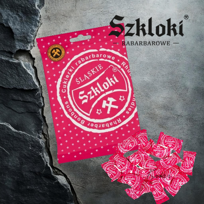 Szkloki rabarbarowe 80g