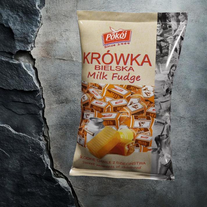 Cukierki Krówki Bielskie 1kg "Pokój"