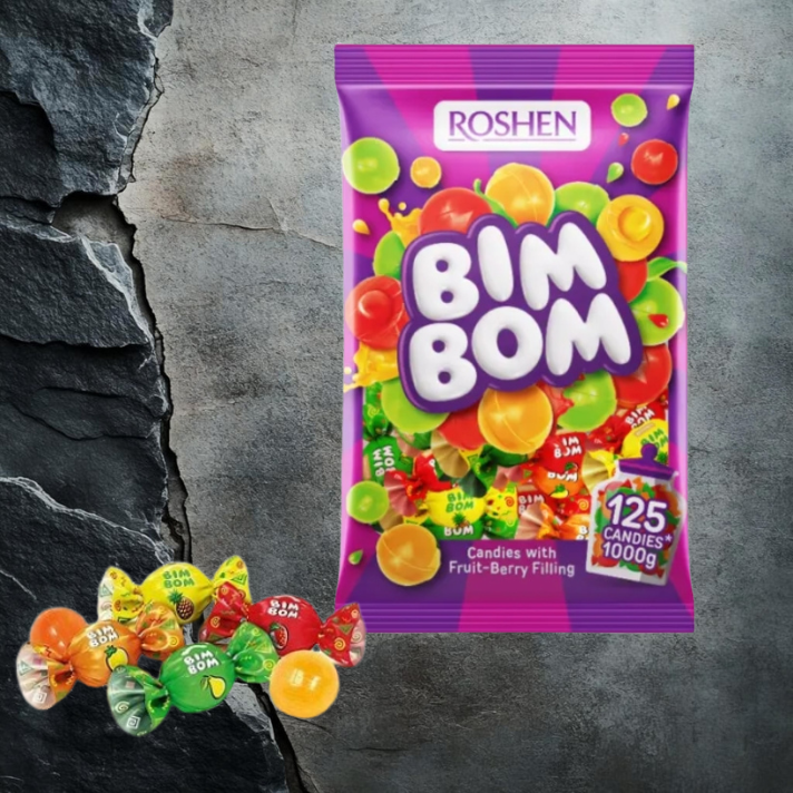 Roshen Cukierki Bim Bom, 1000 g