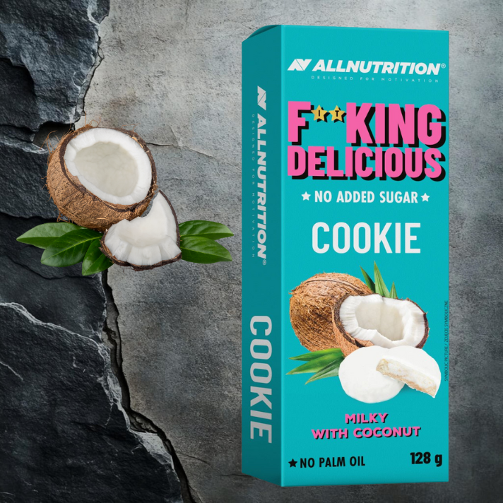 Fitking Cookie Milky With Coconut ALLNUTRITION 128g