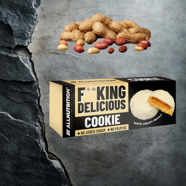 Fitking Cookie White Creamy Peanut ALLNUTRITION 128g