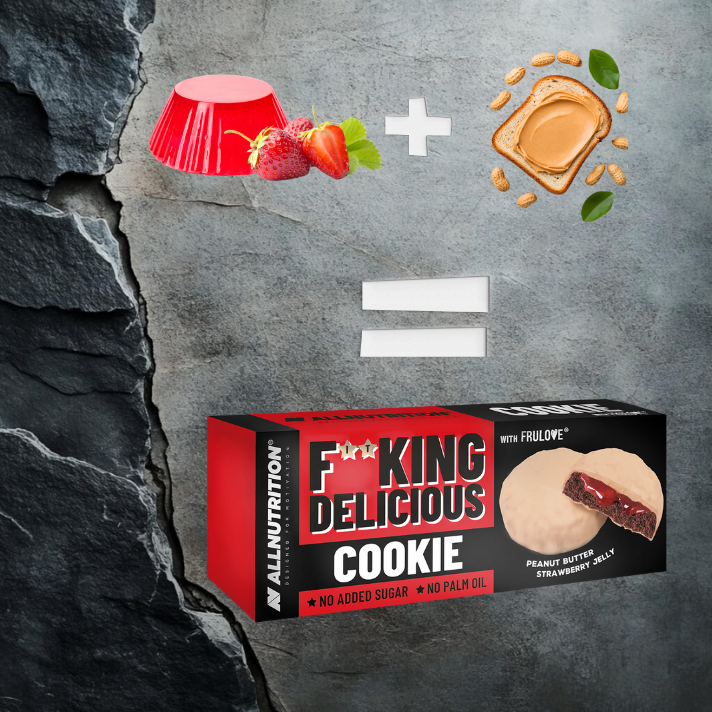 Fitking Cookie Peanut Butter Strawberry Jelly ALLNUTRITION128g