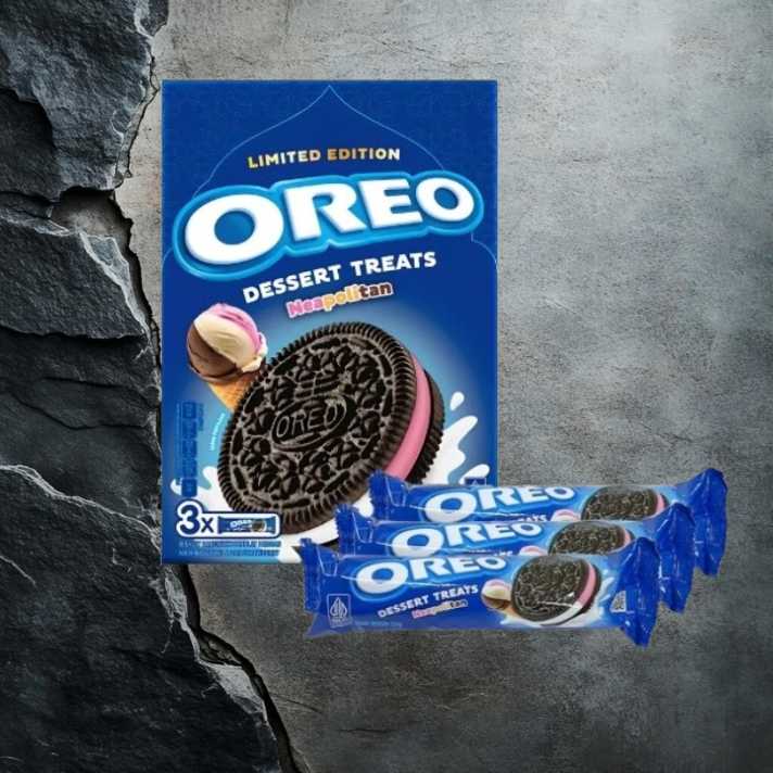 Oreo Dessert Treats Neapolitan Limited Edition Pack 393g