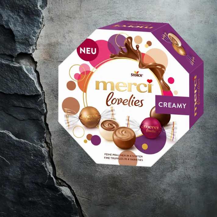 Praliny Merci Lovelies Creamy 185 g