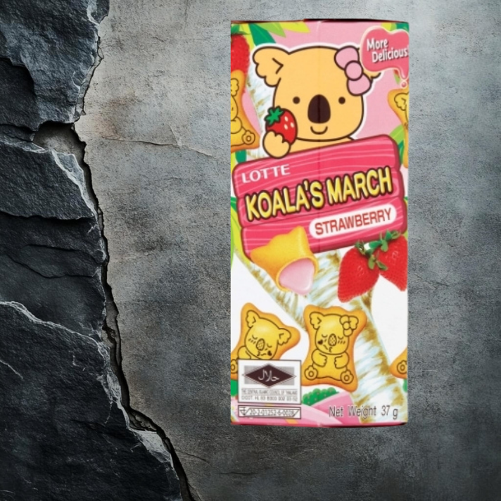 Koala's March Strawberry Filled Biscuits 37g
