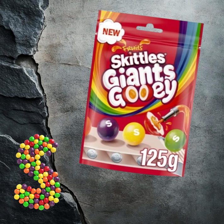 Skittles Fruits Giants Gooey 125g