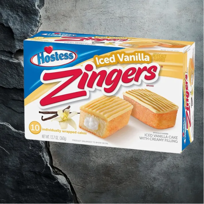 Hostess Zingers Iced Vanilla 360g