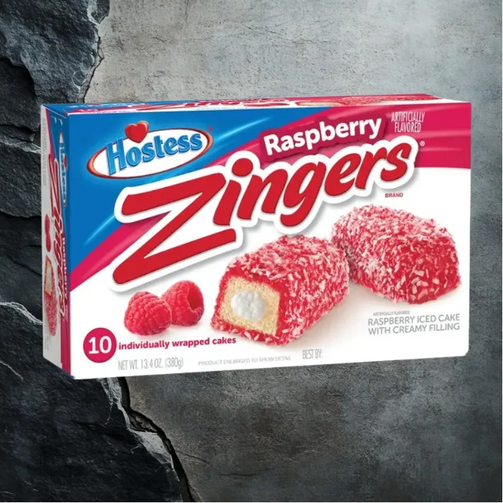 Hostess Zingers Raspberry 380g