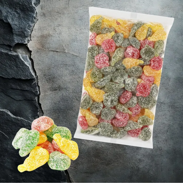 Kwaśne żelki Jabłka Gruszki 92 (Konfidentki) 1 kg