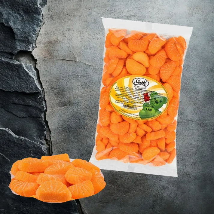 Pianki Mandarynki Pomarańcze 1 kg w opakowaniu foliowym