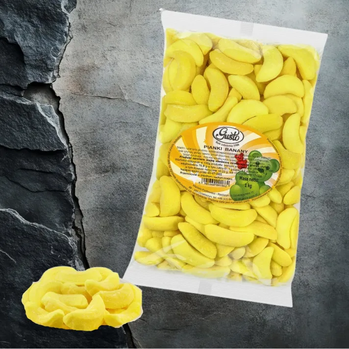 Pianki Bananki 1 kg w opakowaniu foliowym