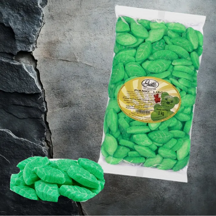 Pianki Liście 1 kg w opakowaniu foliowym