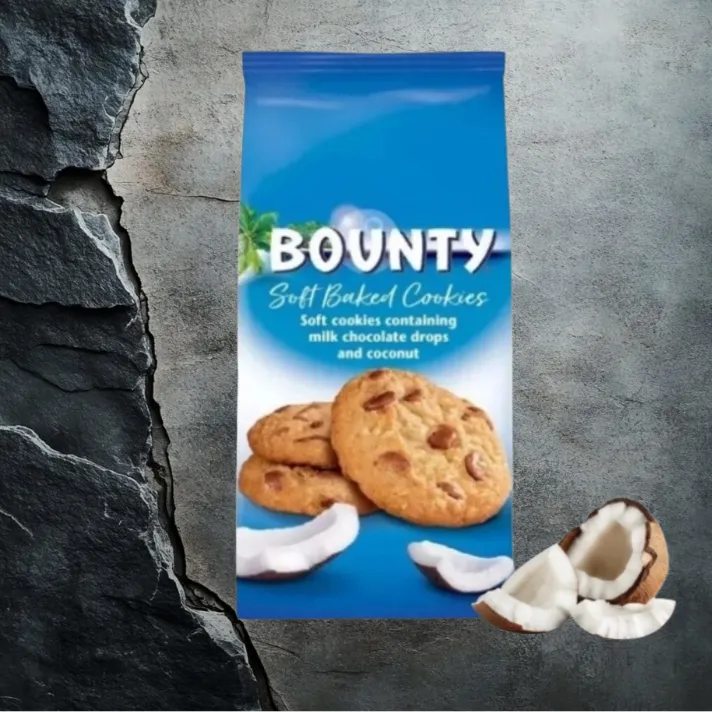 Bounty Cookies ciasteczka z kokosem i kawałkami mlecznej czekolady 180g