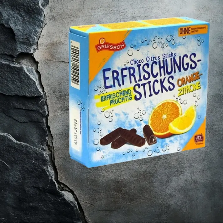 Griesson Erfrischungs Sticks Orange Zitrone 150g