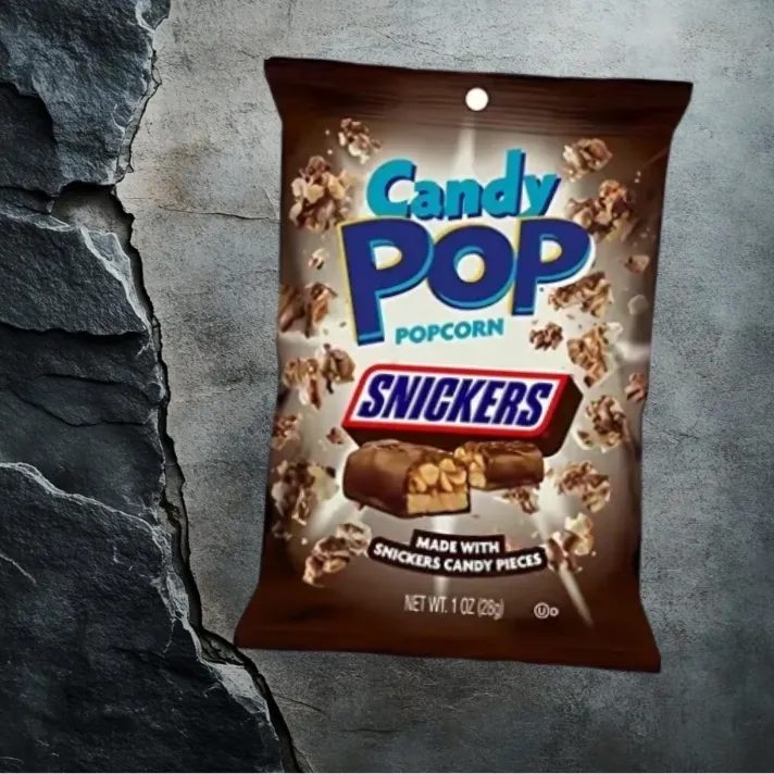 Candy Pop Popcorn Snickers 28g