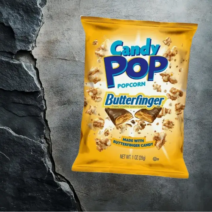 Candy Pop Butterfinger Popcorn