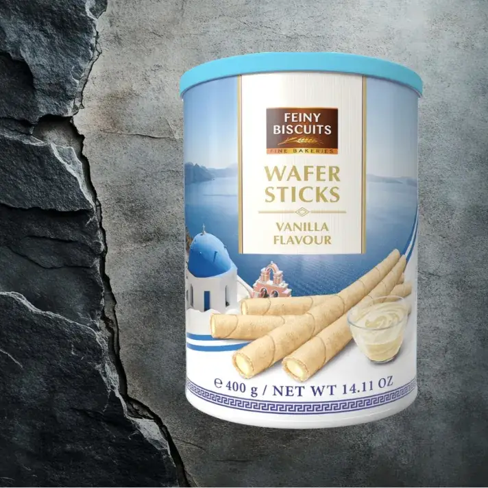 Feiny Biscuits Rurki Waflowe z Nadzieniem Waniliowym 400 g