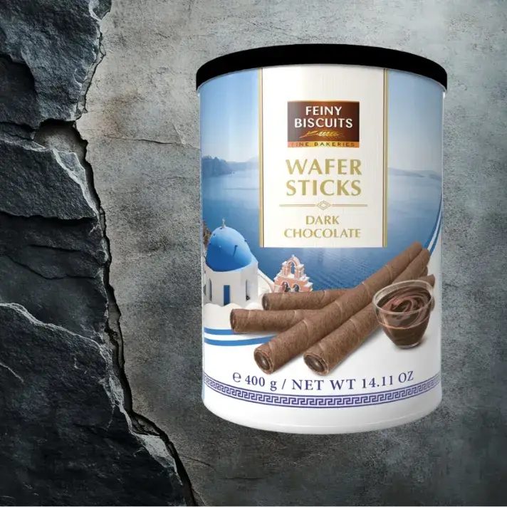 Feine Biscuits Rurki Waflowe z Gorzką Czekoladą 400 g