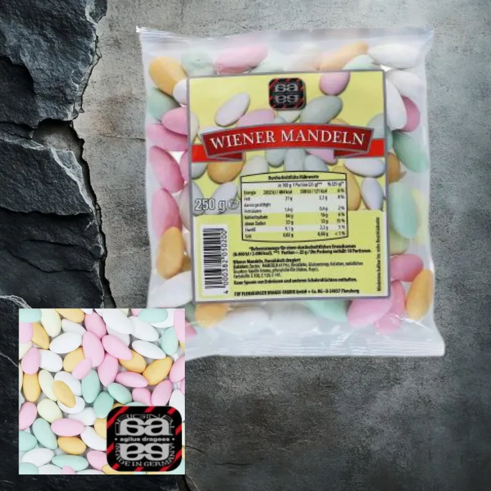 agilus dragees Wiedeńskie migdały 250g