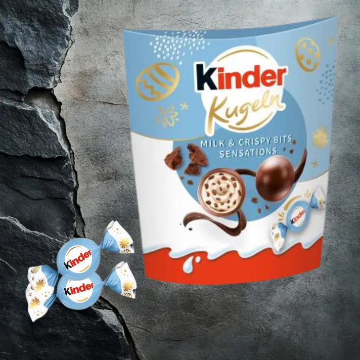 kinder Kugeln Milk & Crispy Bits Sensations 90g