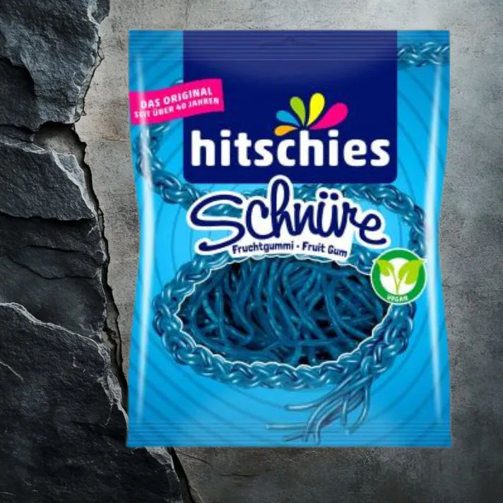hitschies Schnüre blau 125g