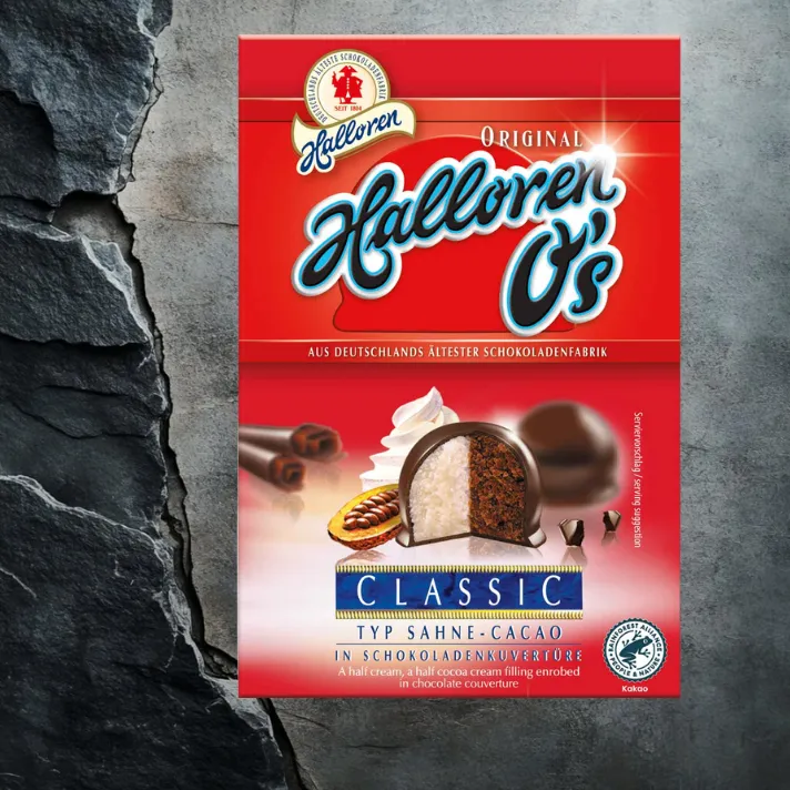 Halloren O's Classic Typ Sahne-Cacao 125g