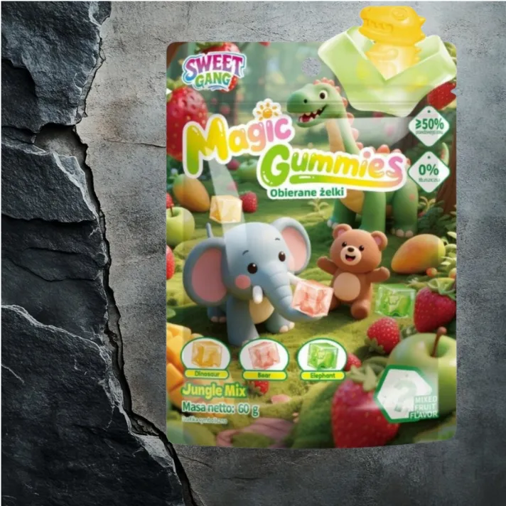MAGIC GUMMIES JUNGLE MIX 60G
